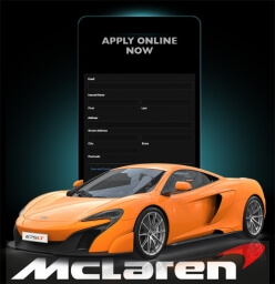 Online Insurance Application for McLaren