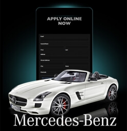 Online Insurance Application for Mercedes Benz